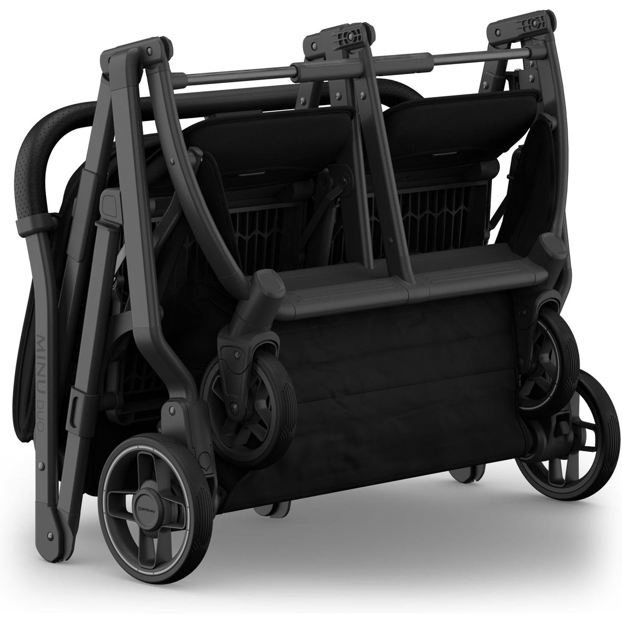 UPPAbaby Minu Duo Compact Double Stroller | Carbon Frame