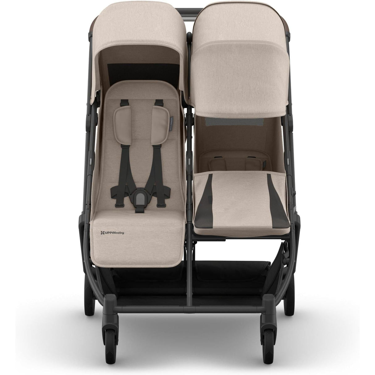 UPPAbaby Minu Duo Compact Double Stroller | Carbon Frame