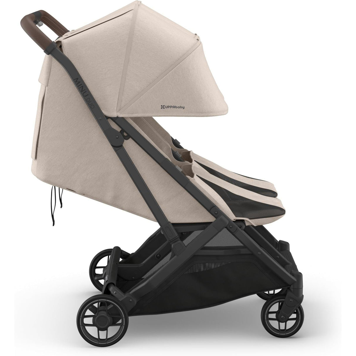 UPPAbaby Minu Duo Compact Double Stroller | Carbon Frame