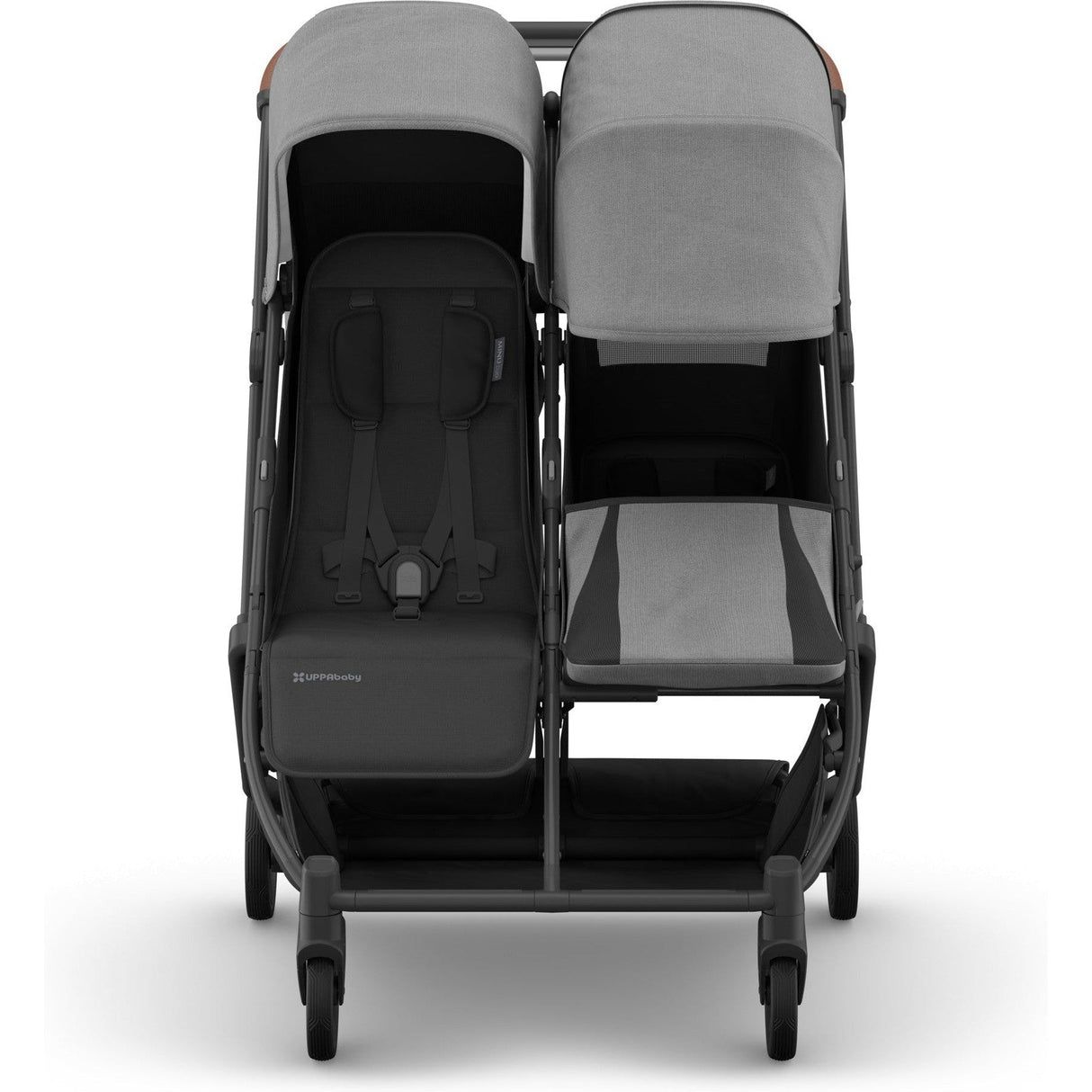 UPPAbaby Minu Duo Compact Double Stroller | Carbon Frame