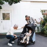 UPPAbaby Minu Duo Compact Double Stroller | Carbon Frame