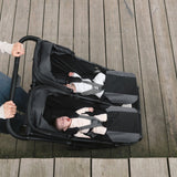 UPPAbaby Minu Duo Compact Double Stroller | Carbon Frame