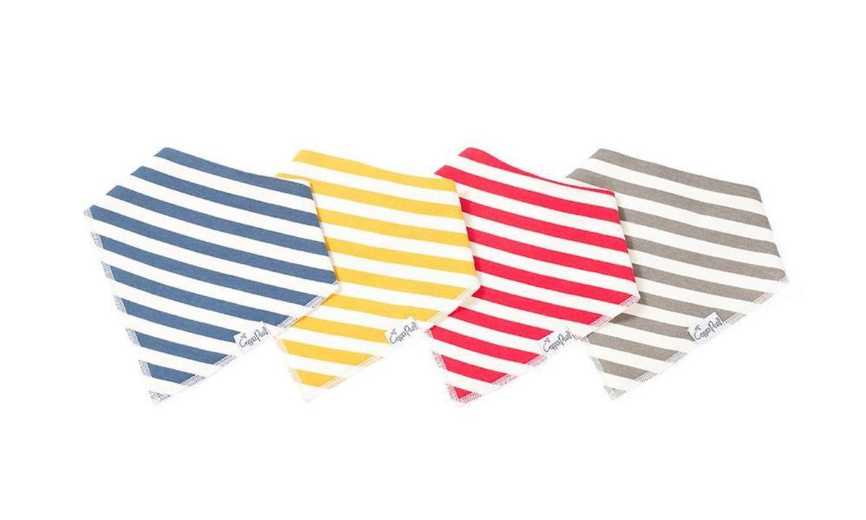 Baby Bandana Bib 4-pack Set | Alpine