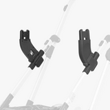 UPPAbaby Minu/Minu2 Infant Car Seat Adapters for Mesa, Mesa Max, Aria, Bassinet