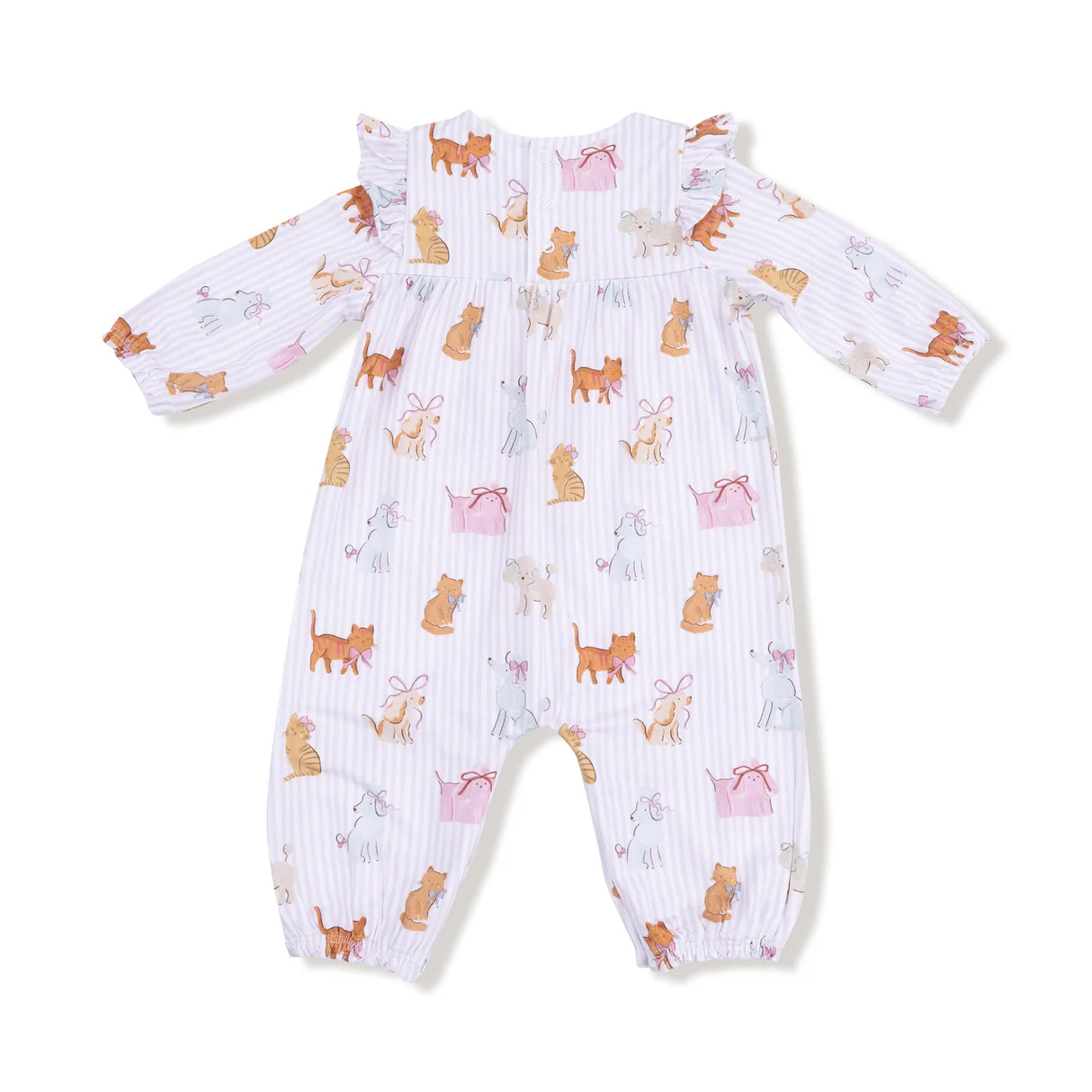 Angel Dear Fancy Pets Ruffle Sleeve Romper