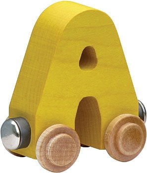 Magnetic Name Trains: Letters A - H