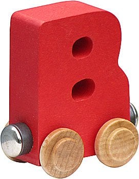 Magnetic Name Trains: Letters A - H