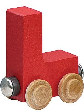 Magnetic Name Trains: Letters I - P
