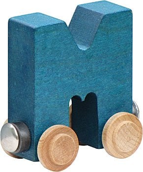 Magnetic Name Trains: Letters I - P