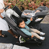 UPPAbaby Minu Duo Compact Double Stroller | Carbon Frame