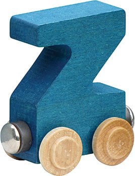 Magnetic Name Trains: Letters Q - Z