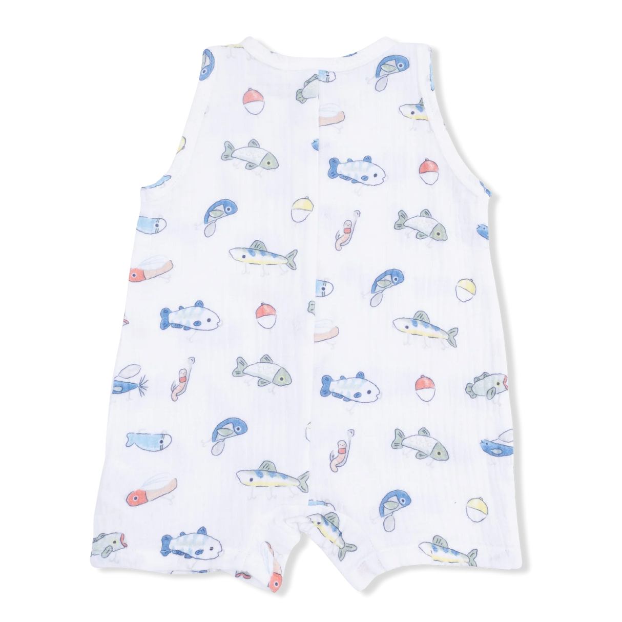 Angel Dear Fishing Lures Sleeveless Shortie Romper