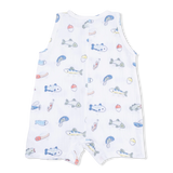 Angel Dear Fishing Lures Sleeveless Shortie Romper