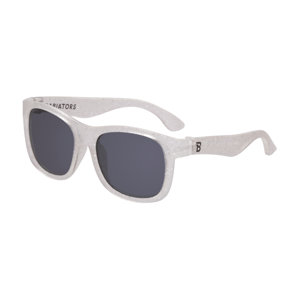 Babiators Silver Shimmer UV Navigator Sunglasses For Babies and Kids