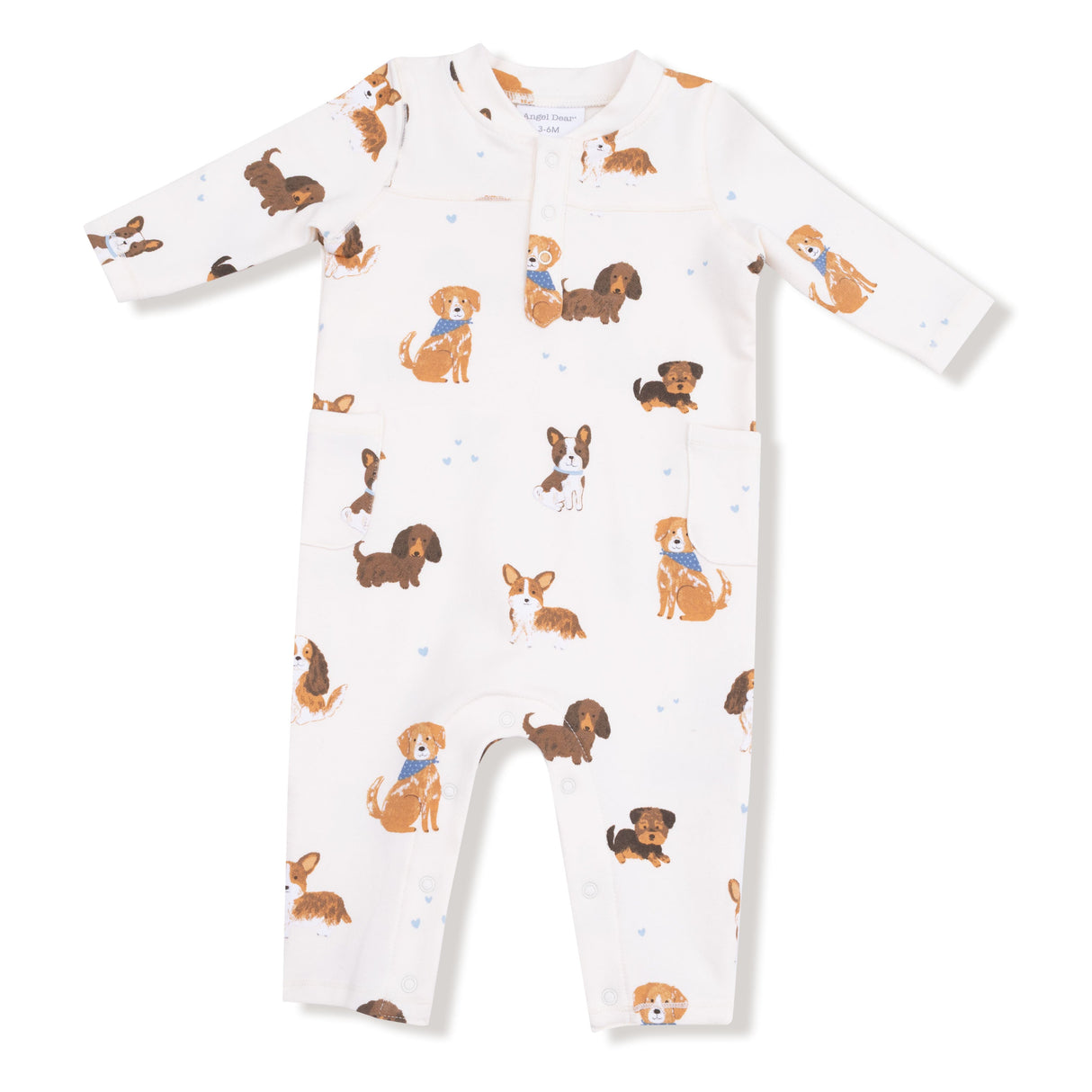 Angel Dear Best Friend Dogs Uni Romper