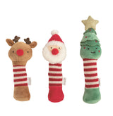 Mud Pie Christmas Soft Rattles (Assorted)