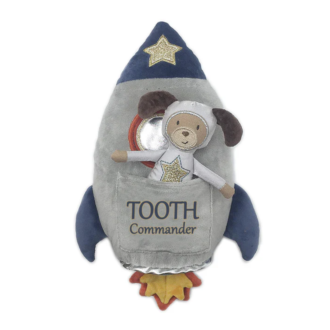 Spaceship Tooth Commander Pillow & Doll