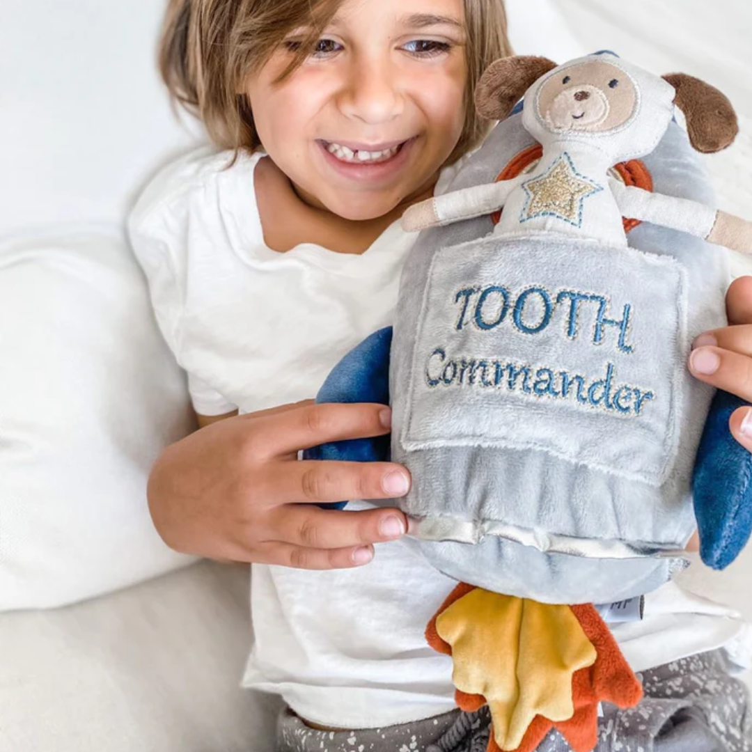 Spaceship Tooth Commander Pillow & Doll