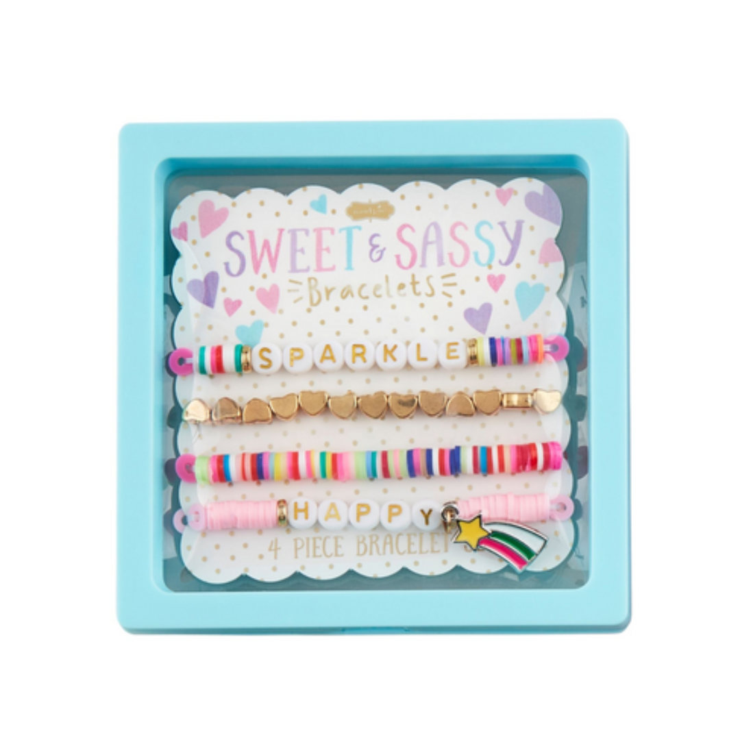 Happy Beaded Bracelets