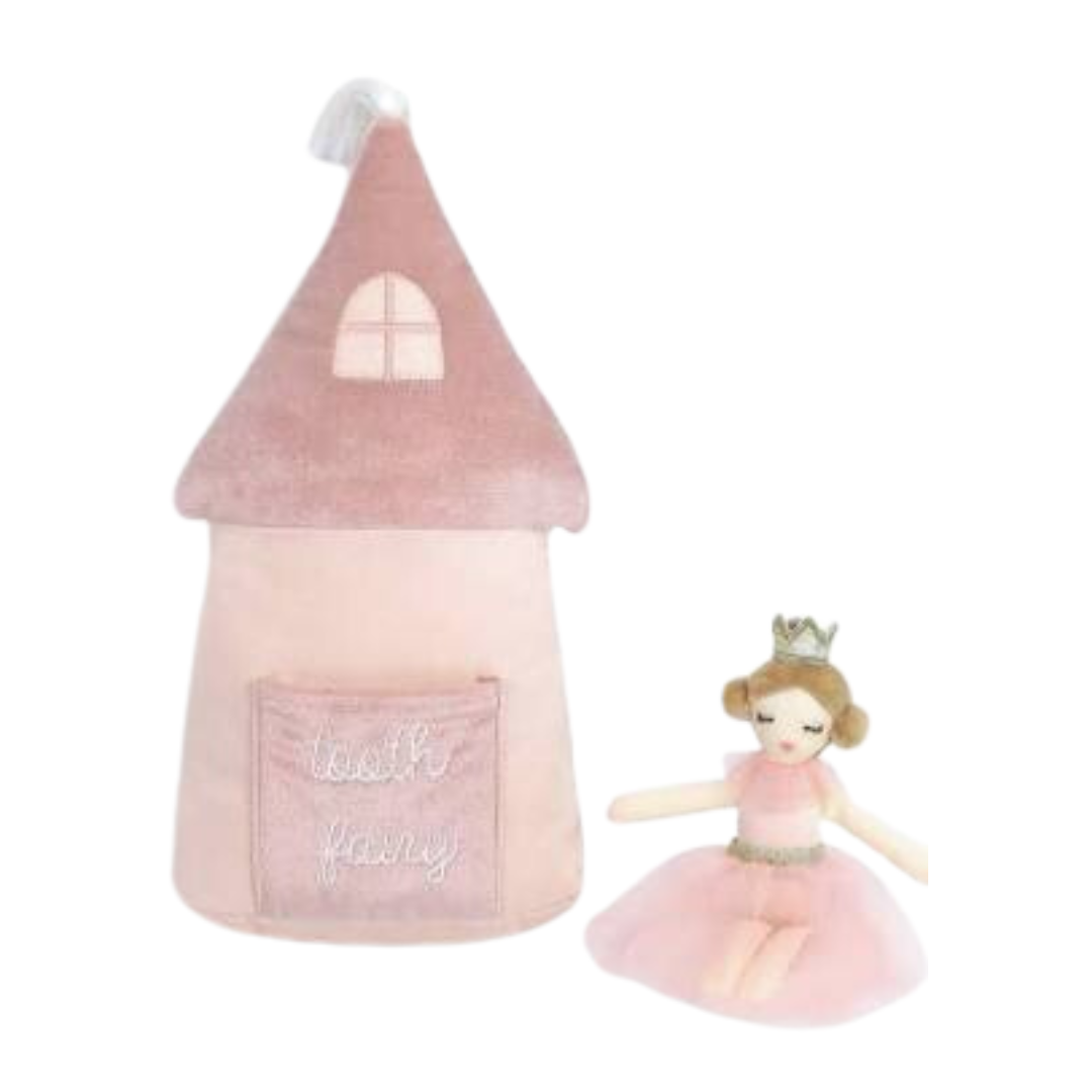 Princess Castle Tooth Fairy Pillow Set