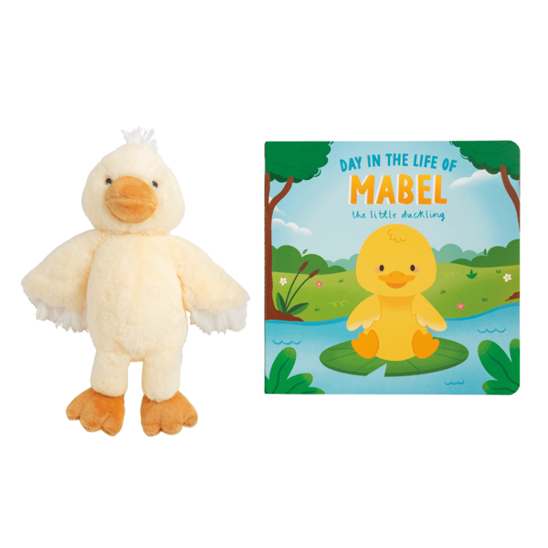 Mud Pie Duck Book with Plush Toy Gift Set