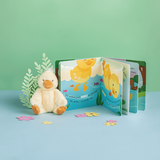 Mud Pie Duck Book with Plush Toy Gift Set