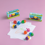 Mud Pie Egg Shaped Crayon Set | Boy