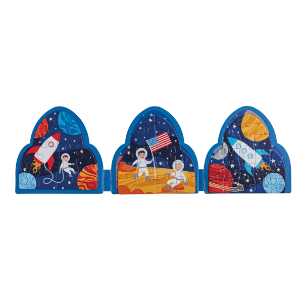 Mud Pie Rocket Magnetic Puzzle Book