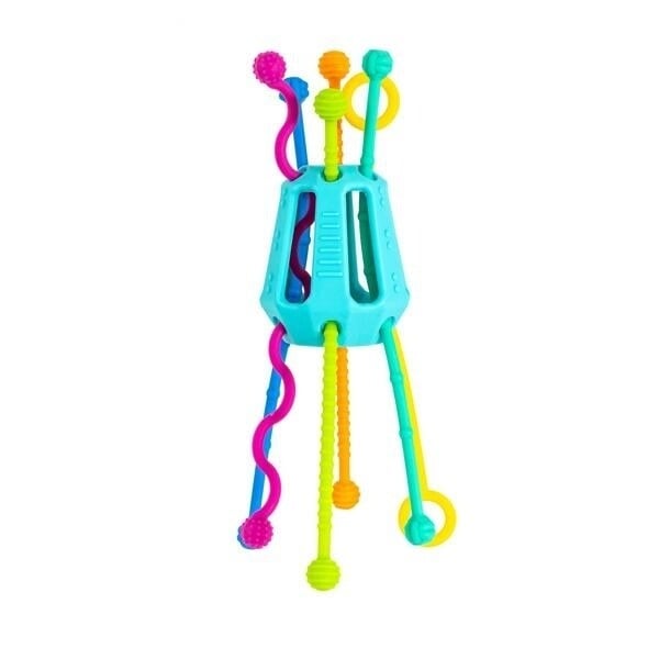 Zippee Silicone Activity Pull Toy | Multi Color