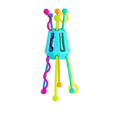 Zippee Silicone Activity Pull Toy | Multi Color