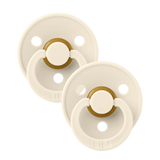 BIBS Colour Pacifier & Loop Paci Clip Gift Sets | Ivory