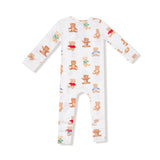 Angel Dear Teddy Bear Collection 2-Way Zipper Romper
