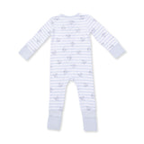 Angel Dear Airplane Stripe Convertible Bamboo Romper