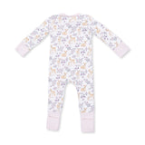 Angel Dear Floral Deer Convertible Bamboo Romper