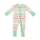 Gingerbread Fair Isle Uni Convertible Romper