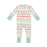 Gingerbread Fair Isle Uni Convertible Romper