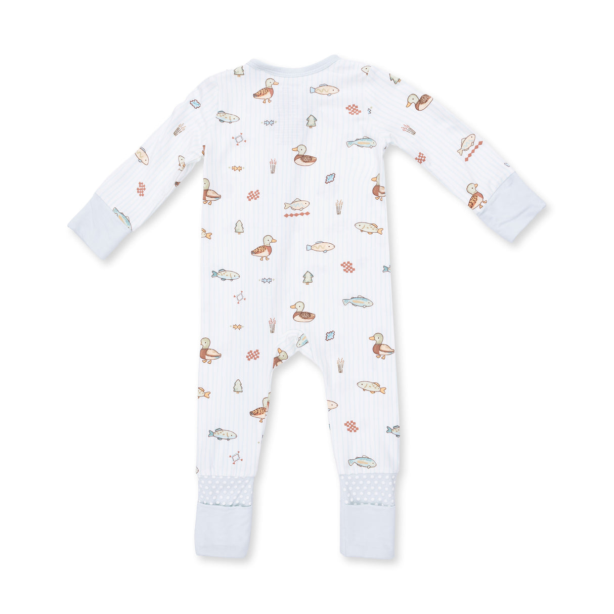 Angel Dear Lake Cuties Convertible Bamboo Romper