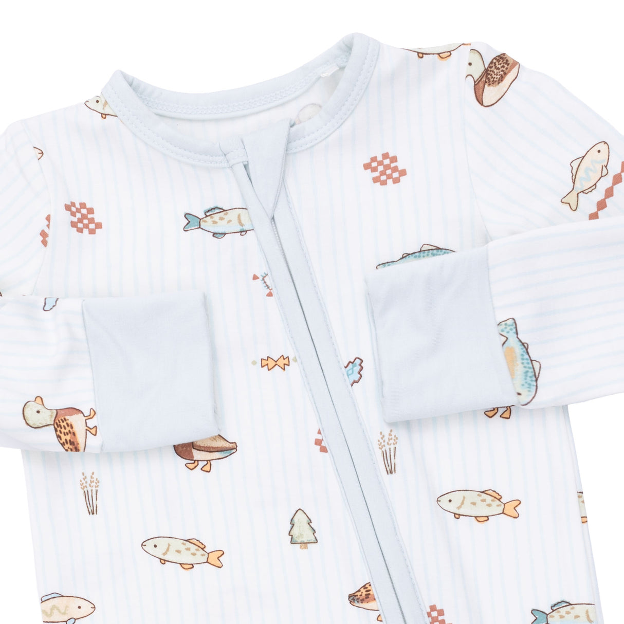 Angel Dear Lake Cuties Convertible Bamboo Romper