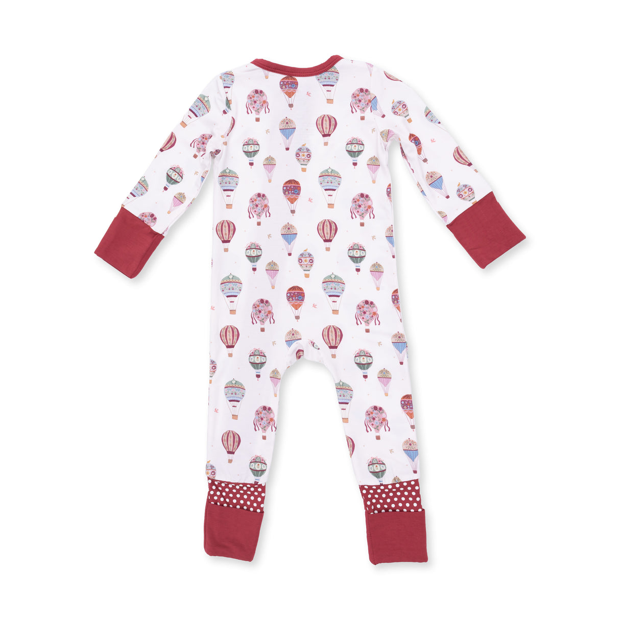 Angel Dear Hot Air Balloon Convertible Bamboo Romper