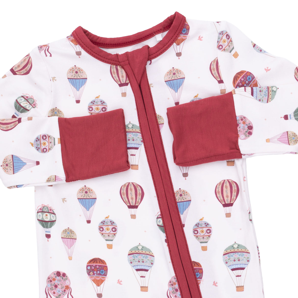 Angel Dear Hot Air Balloon Convertible Bamboo Romper