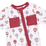 Angel Dear Hot Air Balloon Convertible Bamboo Romper