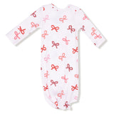 Angel Dear Candy Cane Bows Knotted Gown 0-3M