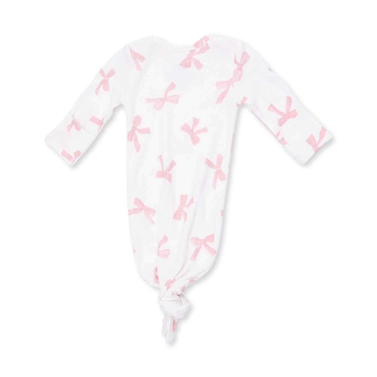 Angel Dear Pretty Bows Bamboo Knotted Gown & Headband Set | 0-3M