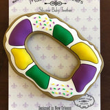 King Cake Silicone Teether