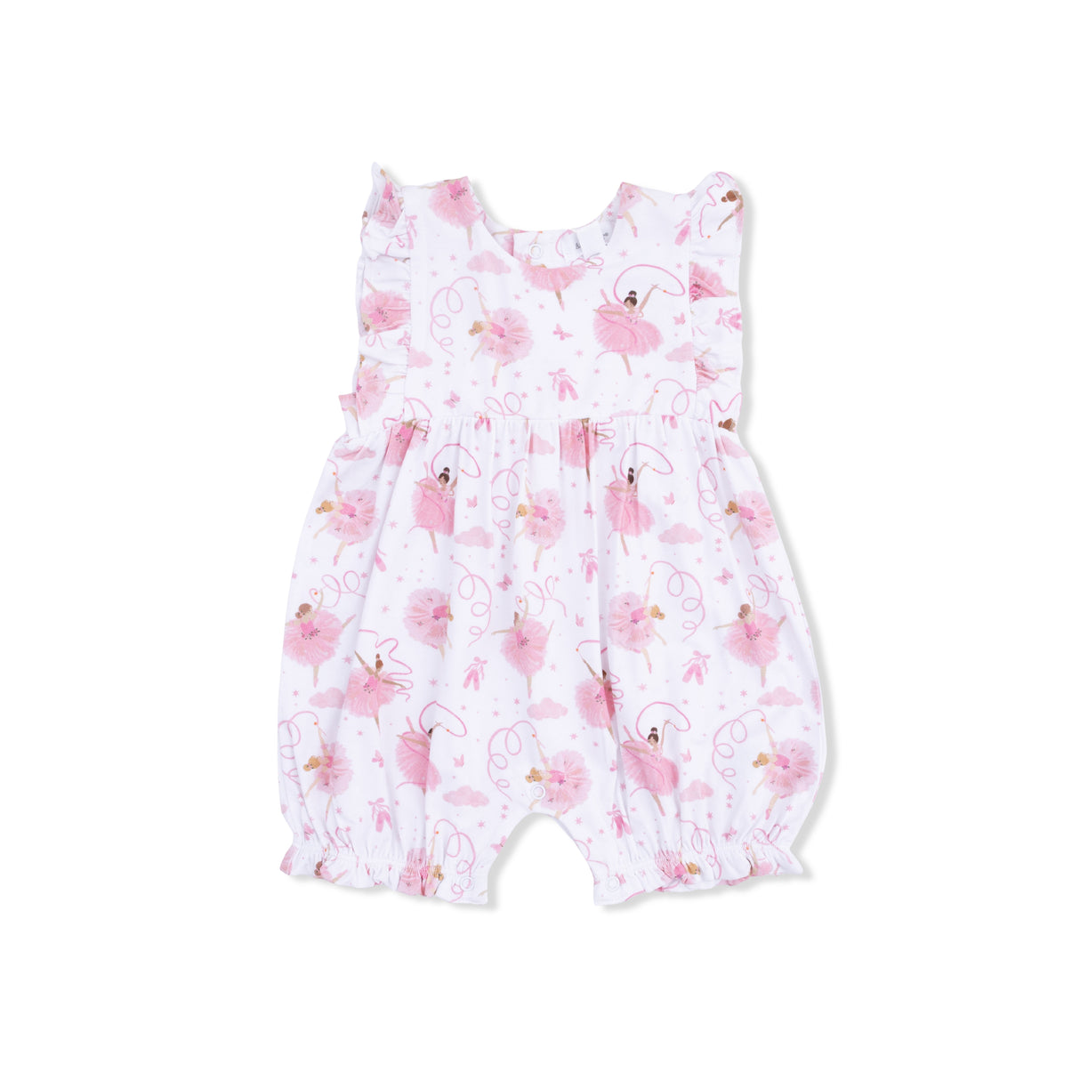 Angel Dear Ribbon Ballerinas Ruffle Playsuit