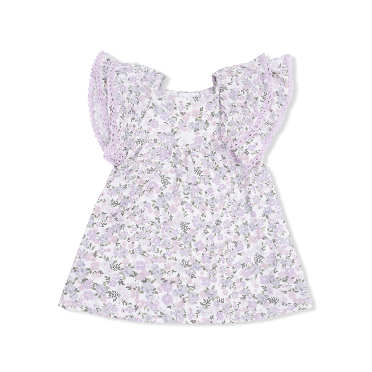 Angel Dear Shannon Floral V-Neck Dress and Bloomer