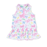 Angel Dear Sweet Bows Polo Tennis Dress w/ Cartwheel Short
