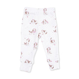 Angel Dear Explorer Puppy Pink Long Sleeve Romper Top & Pant