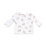 Angel Dear Explorer Puppy Blue Long Sleeve Henley Play Set