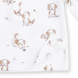 Angel Dear Explorer Puppy Blue Long Sleeve Henley Play Set